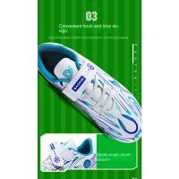 Zapatos de fútbol de marca para niños, zapatos de fútbol profesionales FG/TF, botines para niños y niñas, zapatillas de fútbol para césped, zapatos de entrenamiento de fútbol sala al aire libre - details 9