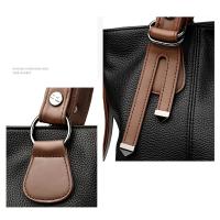 Bolso de mano de cuero de alta calidad para mujer, Cartera de diseñador de lujo de gran capacidad, Bandera de hombro, informal - details 1
