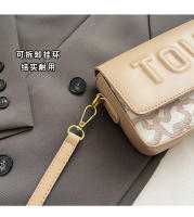 Nuevo Bolso Cuadrado Pequeño 2025 Estilo Europeo Americano Bolso de Hombro con Letras de Impresión de Contraste - details 5