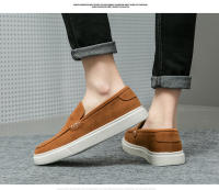 Zapatos de tablero anti-terciopelo de gran tamaño, zapatos de cuero con plataforma de moda. - details 9