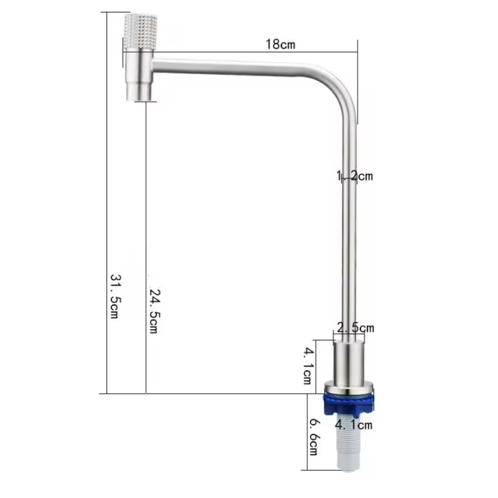 Filtro de Agua Potable Rotativo de 360° para Cocina Barra de Lavabo Ajusta en la Mayoría de los Sistemas de Osmosis Inversa - 1