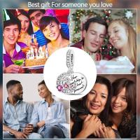 Abalorio Original de Plata de Ley 925 para mujer, abalorio de alta calidad adecuado para pulsera DIY, cuentas de amor para el Día de San Valentín, regalos de joyería para fiesta, nuevo - details 28