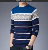Jersey de manga larga para hombre, camisa de punto de manga larga informal de otoño e invierno a la moda - details 6