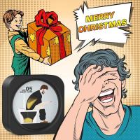 Calcetines navideños, diversión, baño, arena, mierda, regalos para hombres adultos, papá - details 3