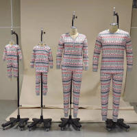 Ropa de casa navideña para la familia, pijama para padres e hijos, Mono para bebé, ropa de dormir de Año Nuevo - details 7