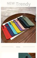 Fundas de Protección Transpirables de Malla de Lujo para Verano con Diseño de Bloques de Colores y Antigolpes para iPhone 15, 14, 13, 12, 11 Pro Max y 15 Plus - Accesorio para Teléfono - details 0