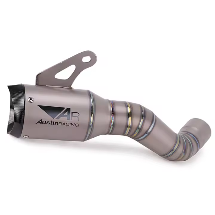 Titanium Alloy Slip On For Kawasaki Z900 SE A2 Z 900 Motorcycle Exhaust System Escape Modified Mid Link Pipe Muffler Pipe - 1