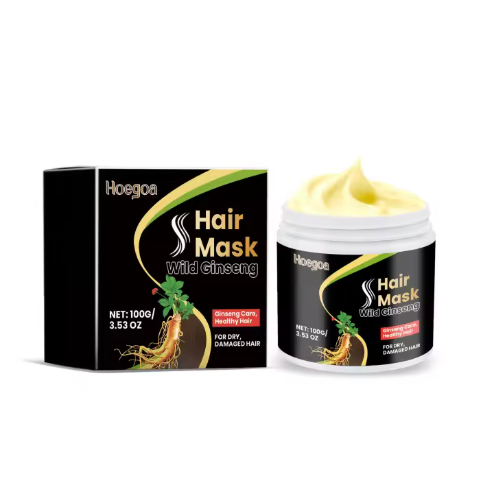 La reparación hidratante nutritiva mejora ligeramente la mascarilla seca para un cuidado del cabello suave y brillante - 1
