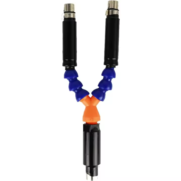 Accesorio de la máquina sexual para la extensión de la longitud del consolador 3XLR Vibrador flexible con soporte Dildos para el dispositivo de la máquina sexual de empuje (pole) - 1
