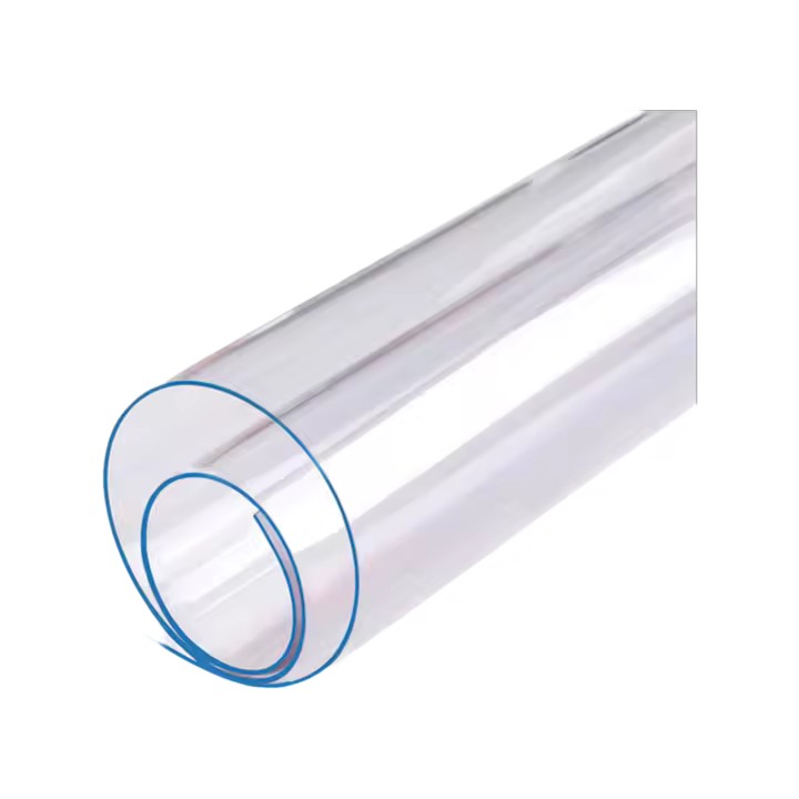 Tapete de mesa transparente de PVC, cristal suave impermeable y resistente al aceite para mesas de comedor y café de interior y exterior - 1