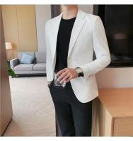 Chaqueta informal para hombre, chaqueta para otoño, adelgazante, suaviza tu silueta, ropa profesional de negocios ligera a la moda - details 3