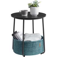 Mesa Lateral Redonda Moderna Espaciosa para Sala de Estar, Dormitorio, Mesita de Noche - details 44