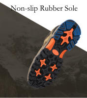 Zapatos de senderismo con cordones para hombre, botas deportivas para escalada, caza táctica, Trekking, montaña, zapatillas impermeables - details 6