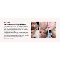 Medicube-mascarilla Facial exfoliante para envolver durante la noche, paquete de elasticidad, hidratación, reduce la flacidez y la opacidad, colágeno hidrolizado para - details 10