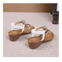 Sandalia de Cuña Mujer 2025 Boho Chic con Cristales - Plataforma Cómoda para Playa, Fiesta y Diario, Zapatos de Verano Elegantes Moda Primavera-Verano - details 22