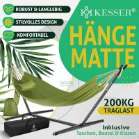 Hamaca Lake con Estructura Doble para 2 Personas Resistente Marco 200kg Interior y Exterior XXL - details 1