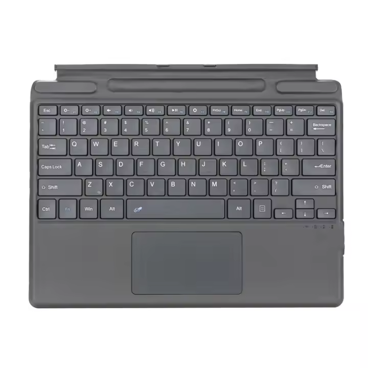Teclado inalámbrico magnético para Surface Pro 9, 8X13 pulgadas, retroiluminado, Trackpad, Touchpad, Teclado, ratón - 1