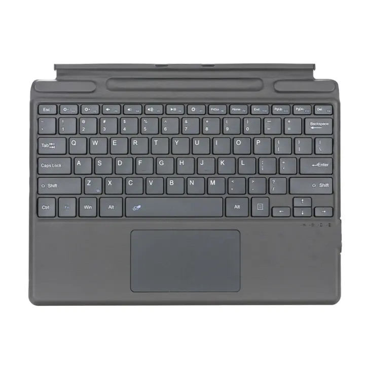 Teclado inalámbrico magnético para Surface Pro 9, 8X13 pulgadas, retroiluminado, Trackpad, Touchpad, Teclado, ratón - 1