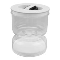 Frasco de Piquantes y Olivas Seco y Húmedo Dispensador para Cocina y Hogar Contenedor de Jarra de Aire Libre Organizador de Plástico con Características Especiales - details 3