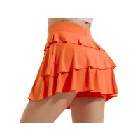 Falda de yoga para mujer Levantamiento de cadera, cintura alta, secado rápido, estilo deportivo para primavera y verano - details 22