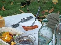 Juego de cubiertos multifuncional, villa de camping plegable portátil, cuchillo de acero inoxidable, tenedor, cuchara, abrelatas, equipo para exteriores - details 13