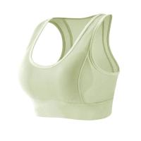Sujetador deportivo sin mangas para mujer, ropa interior de secado rápido, a prueba de golpes, sin costuras, para entrenamiento, correr y Yoga - details 1