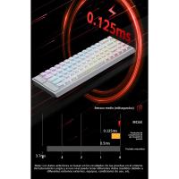 MC68 Teclado mecánico con eje magnético Teclas intercambiables en caliente para juegos competitivos Teclado con cable de alta calidad - details 10