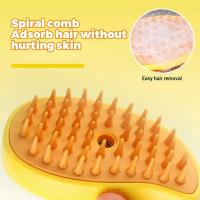 Cepillo De Baño Para Gatos Eléctrico Con Agua Suave De Silicona Adecuado Para Crías Y Mascotas Cepillo De Pelaje Y Desplomado Para Gatos - details 3