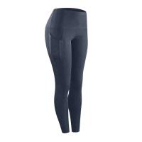 Body de gimnasio de entrenamiento push-pull de cintura alta con bolsillo lateral para mujer, pantalones deportivos para correr y yoga - details 9