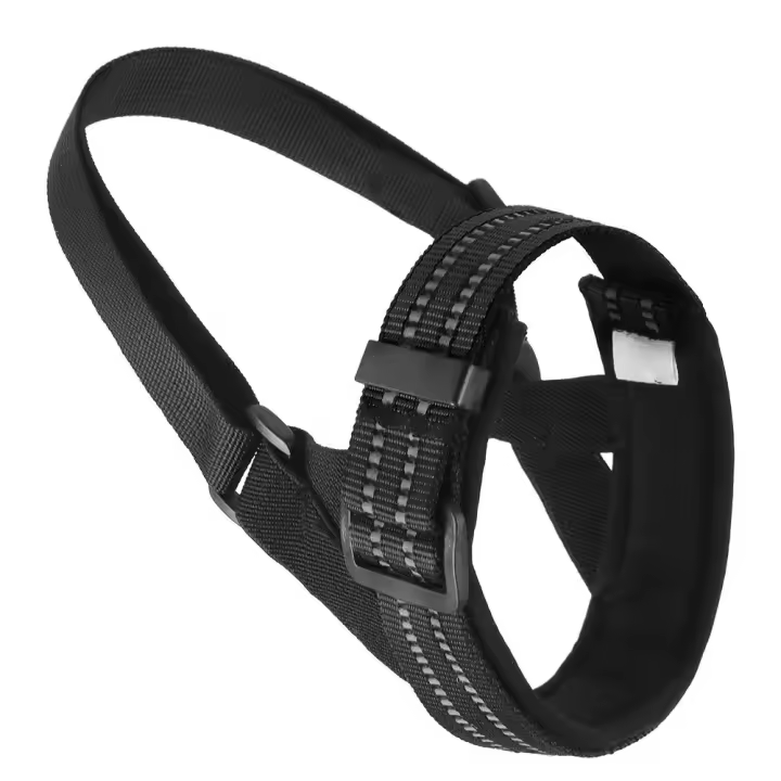 Bozales ajustables para perros, transpirables, previenen mordeduras y ladridos, cubierta bucal antiladridos, protector bucal suave y duradero para perros - 1