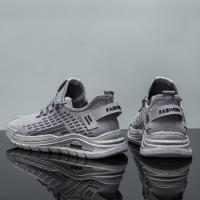 Zapatillas de moda para hombre Zapatillas de malla transpirables Suela blanda Zapatos para correr Trabajo Zapatos casuales al aire libre - details 7