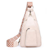 Nuevo bolso de mensajero retro de PU para mujer, bolso de pecho popular para mujer - details 6