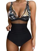 Traje de Baño de Malla Estilo Tanga 2024 Control de Barriga Traje de Baño de Playa Retrocedible - details 4