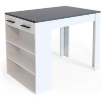 Mesa de Bar Reposo, Antracita/Blanco, 67 x 100 cm - details 0