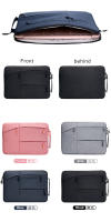 Bolsa para ordenador portátil, Funda para PC 13 14 15, Funda portátil para Macbook Air Pro 12 13,3 14,1 15,6 pulgadas Redmi Mac book M1 - details 5