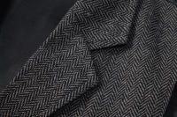 Chaleco de Tweed Grueso de Moda Retro para Hombres Chaleco de Fiesta de Ocio Casual Británico con Múltiples Bolsillos - details 8
