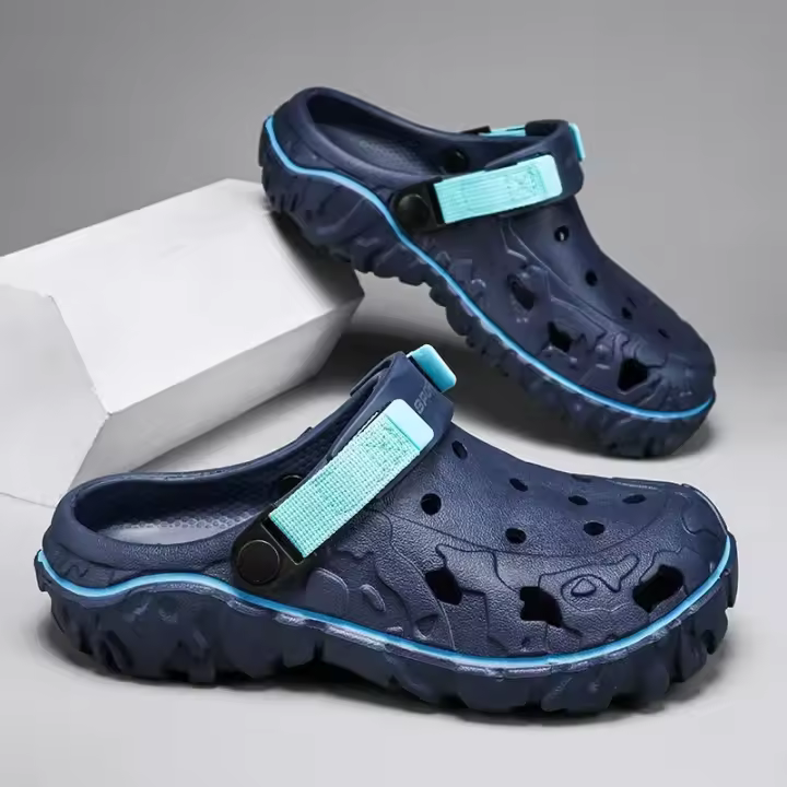 Zapatillas de Playa para Hombres Ligeras de EVA Sandalias de Trabajo de Moda en Plástico al por Mayor - 1