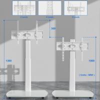Pie para TV de 32-65 Pulgadas de Plasma LED LCD, Soporte TV Suelo con Giratorio y Altura Ajustable hasta 35 Kg, VESA Máx 400x400mm - details 4