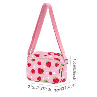Mochila de Hombro de Fresa para Mujeres Monedero Ligero para Viajes Diarios Deportes al Aire Libre - details 0