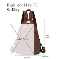 Nuevas Mochilas de Cuero PU para Mujer Bolsa Multifunción para Teléfono Mochilas Escolares - details 1