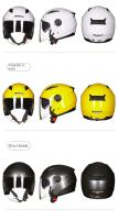 Casco de Moto rcycle para hombre, Casco de doble lente para Scooter, vespa, pueblo, capacete de Moto - details 14