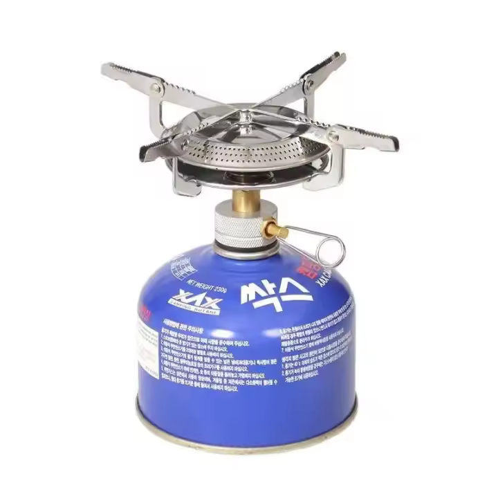Estufa de camping portátil para exteriores (sin encendido), quemador de gas de 3500w en bolsa - 1