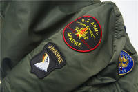 Chaqueta de Vuelo de Bombero de Ejército Americano Ma-1 Ropa de Invierno para Niños con Parche Topgun Zapatos y Ropa de Niños - details 18