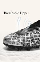 Zapatos de fútbol para hombres, botas de fútbol para niños jóvenes, tacos de fútbol transpirables, zapatos de fútbol antideslizantes, zapatillas de entrenamiento al aire libre - details 6