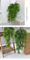Planta Artificial de 90Cm Vid Decoración del hogar Hoja colgante de plástico Hierba Guirnalda Decoraciones para fiestas de bodas al aire libre Hiedra de ratán falsa - details 9