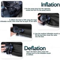 Colchón De Aire para Cama del Asiento Trasero del Coche y SUV - Bomba Inflable Universal para Dormir en el Camping y en Viajes - details 15