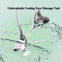 Rodillo de acero inoxidable Gua Sha Cryo para mujer, masajeador de cara y ojos, herramientas para el cuidado de la piel Facial, regalos - details 5