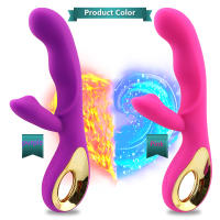 Consolador vibrador de punto G para mujeres y parejas, estimulador del clítoris, Juguetes sexuales, productos para adultos, 10 modos de vibración - details 0