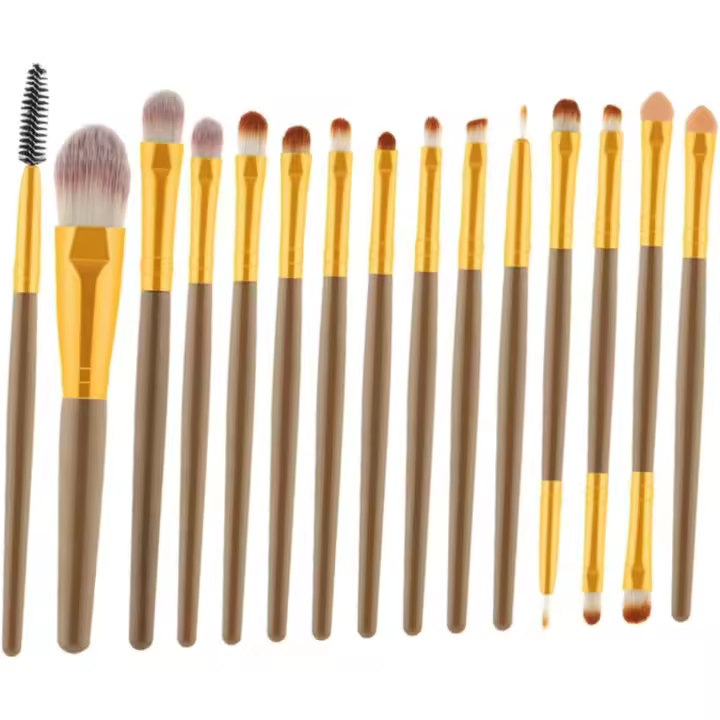 Herramientas De Maquillaje Cepillo De Cosméticos, Trajes De Damas, Pincel De Maquillaje Profesional, 15 Piezas - 1