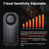 WSDCAM Alarma Antirrobo para Bicicleta Inalámbrica Impermeable, Sensor de Movimiento, Kit de Alarma para Bicicletas y Scooters Eléctricos - details 3